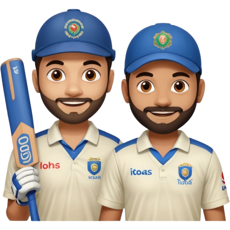 Virat Kohli and rohit sharma  emoji