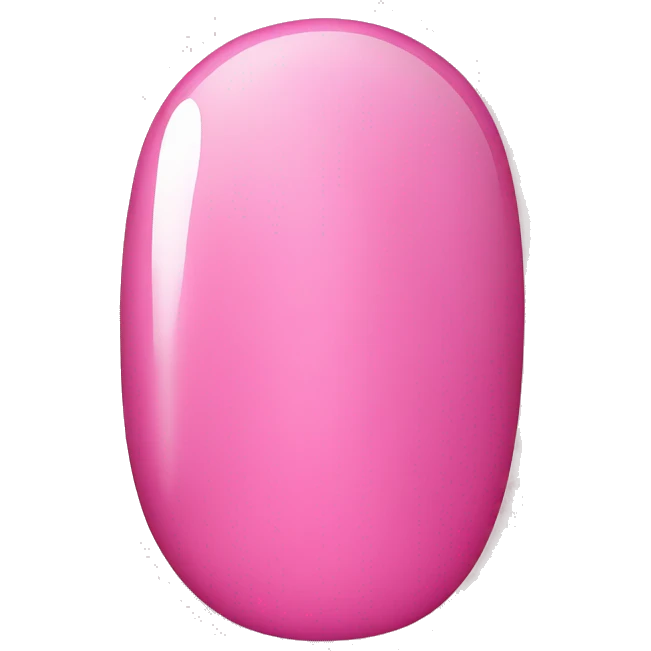 Pink nail emoji