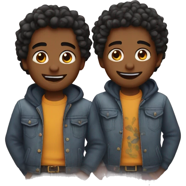 2 boys love emoji
