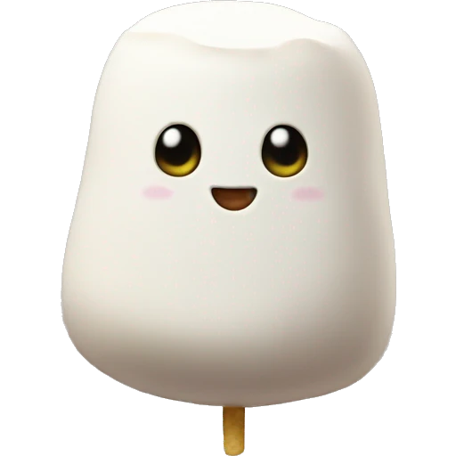 Marshmallow peep emoji