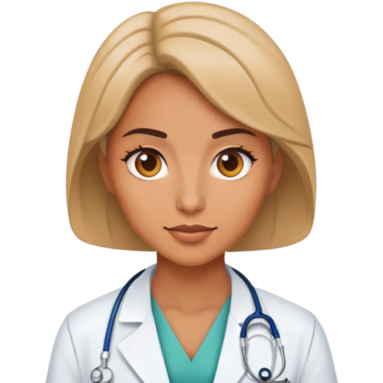 Female doctor emoji