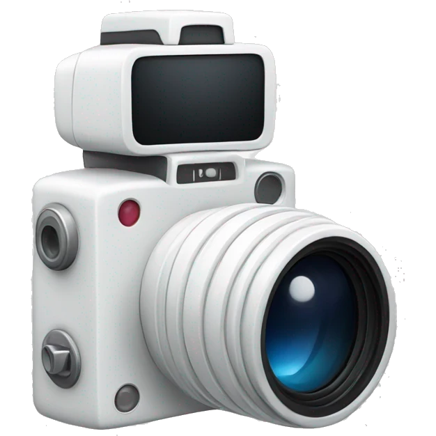 White camera emoji