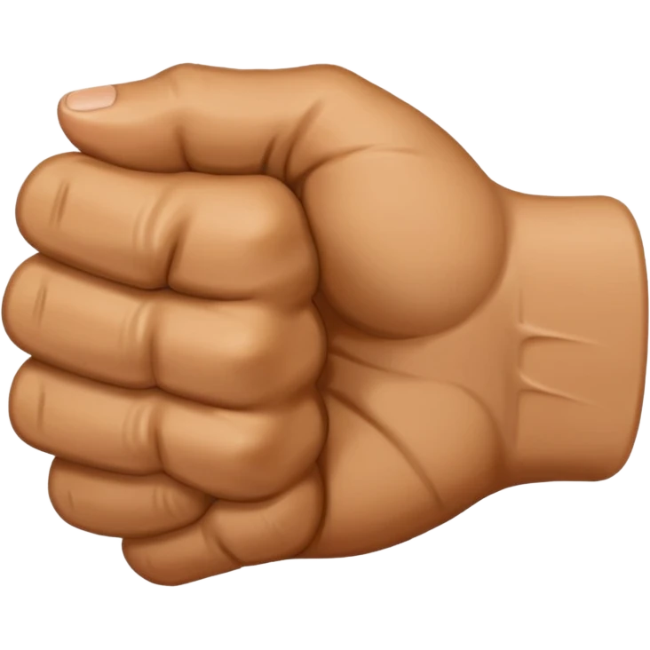 veiny fist backview emoji