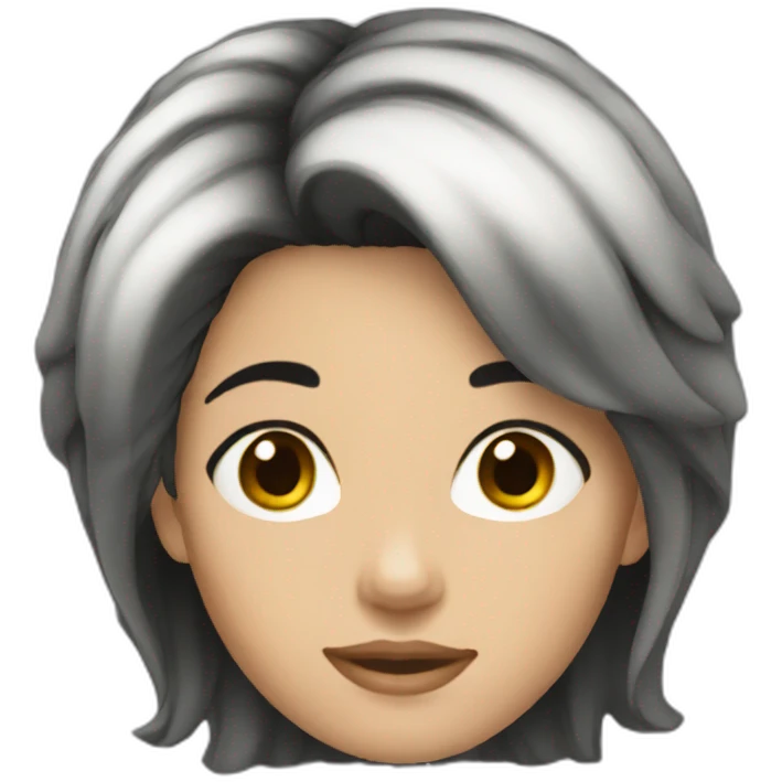 diana black hair emoji