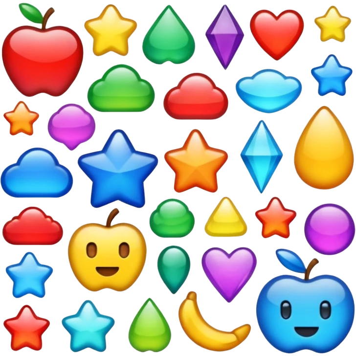 Fancy stikers emoji