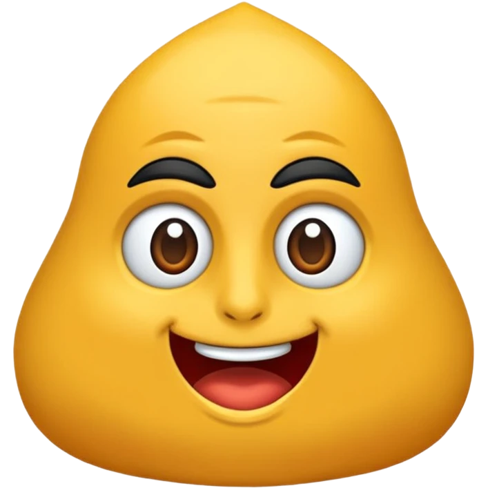 yuvarlak gözlüklü hayvan emoji