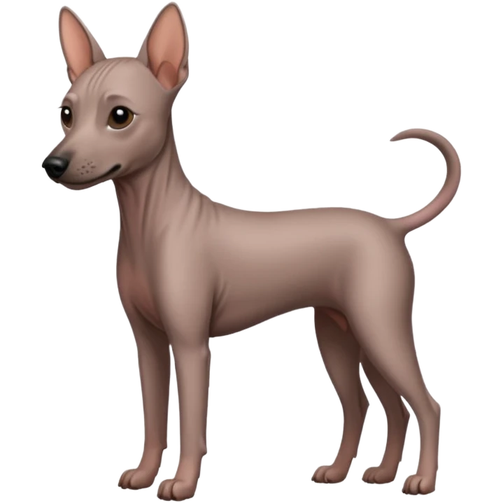 No. 2 Jaguar grown four legs/ No.2 Mexican Hairless Dog emoji
