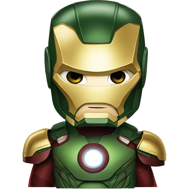 Loki as Iron Man emoji