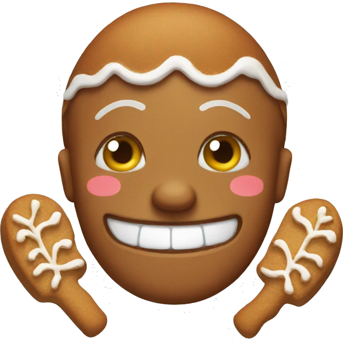 Gingerbread emoji emoji