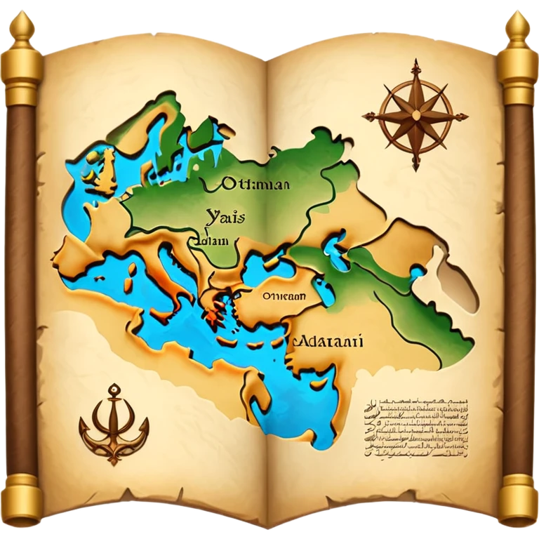 Ottoman map emoji