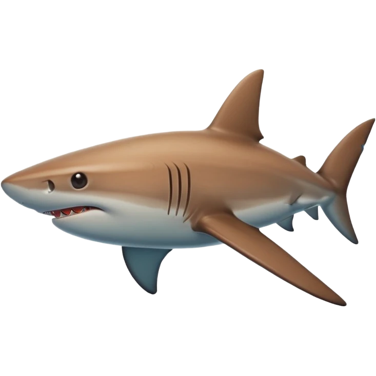 brown shark emoji