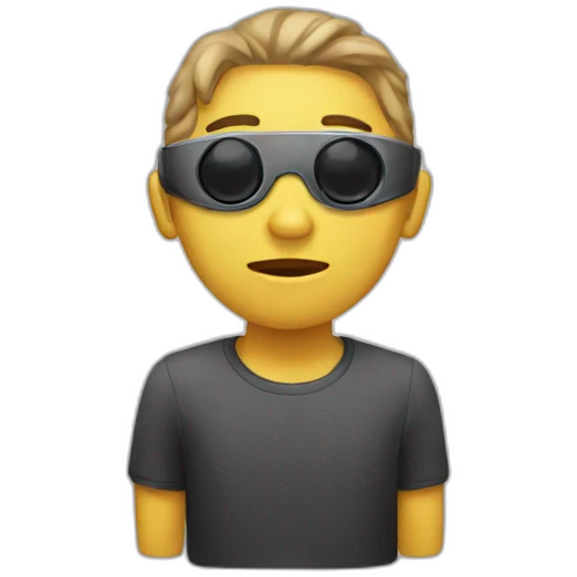 blind emoji