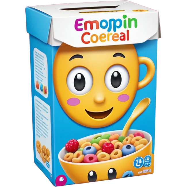 cereal box emoji