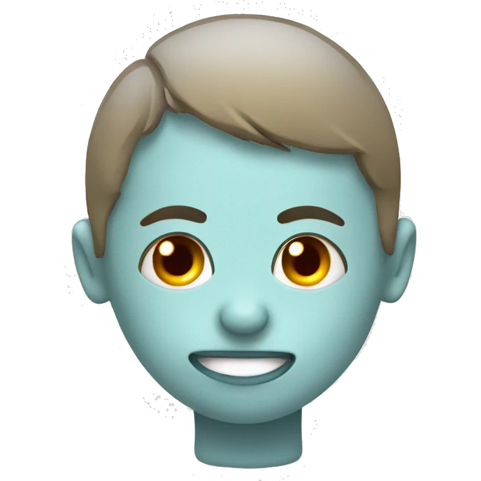 sick child, thermometer with high temperature emoji