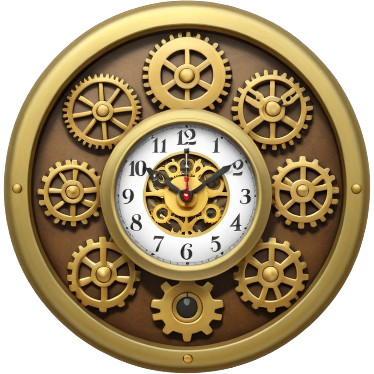 mechanic clock emoji
