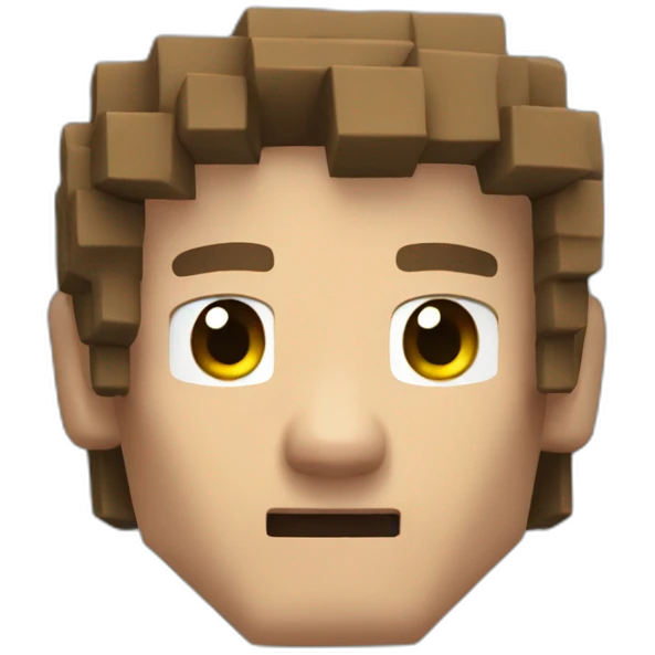Steve from Minecraft emoji