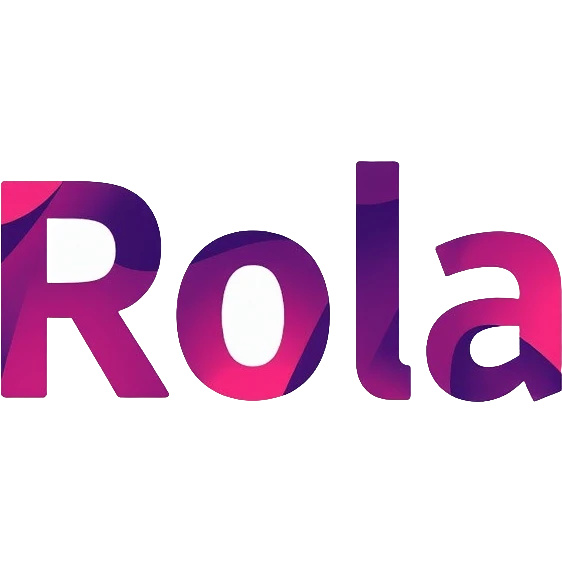 The text "Rola" emoji