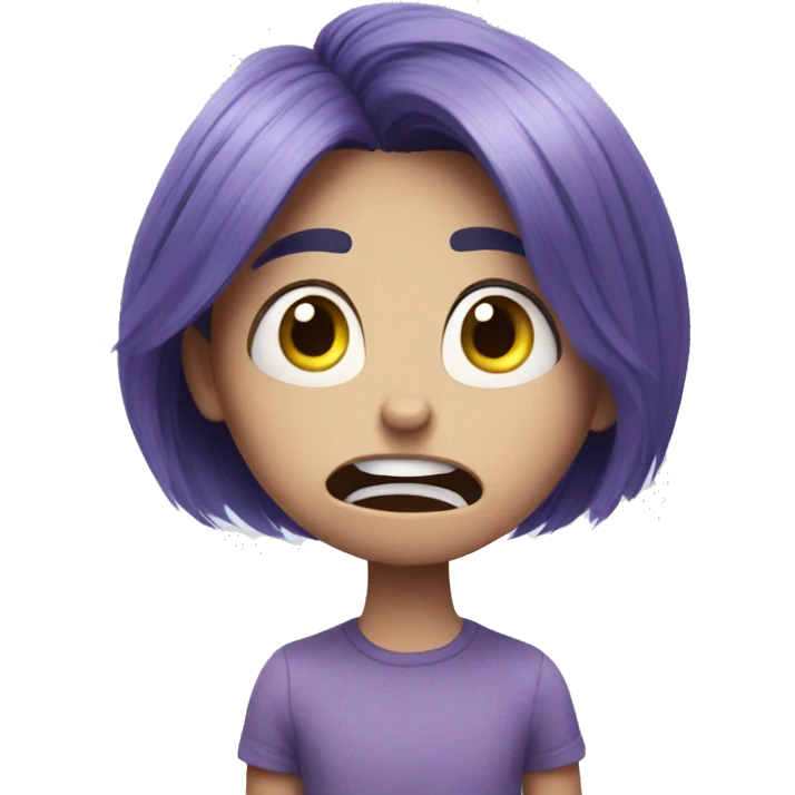 Anxiety from inside out emoji