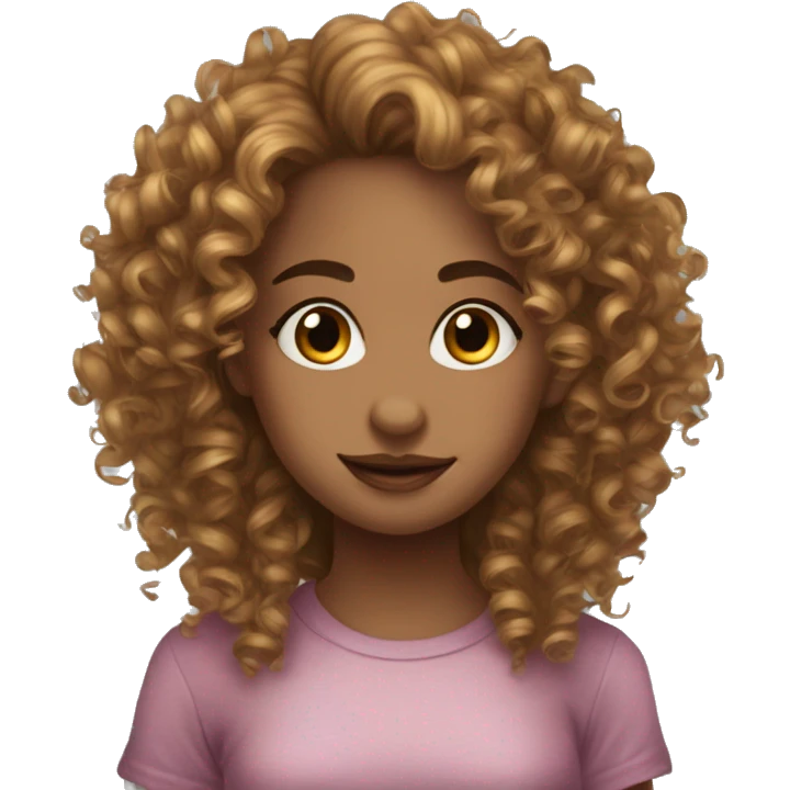  Kalogeras sister curly hair pretty girl  emoji