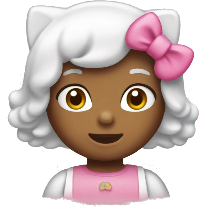 Hello kitty emoji emoji