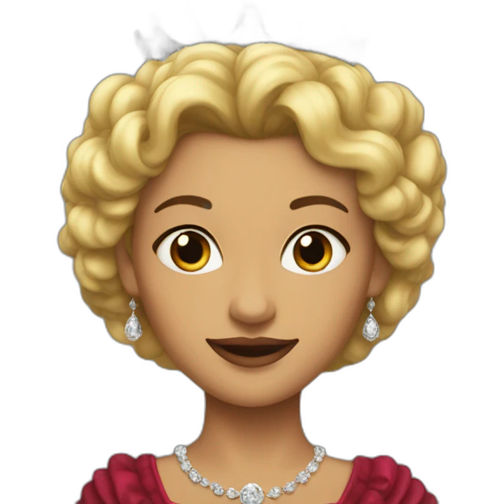 Queen Élisabeth emoji