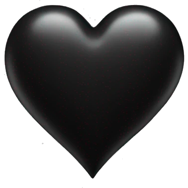 Black Heart emoji