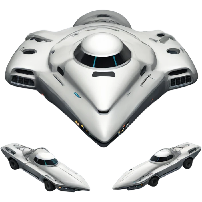 C6 Corvette space ship ufo emoji