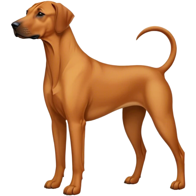 Rhodesian ridgeback Dog emoji