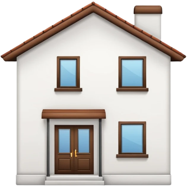 shared house minimalistic emoji