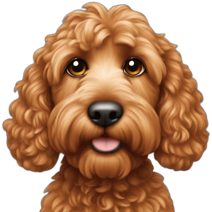 ginger cockapoo emoji