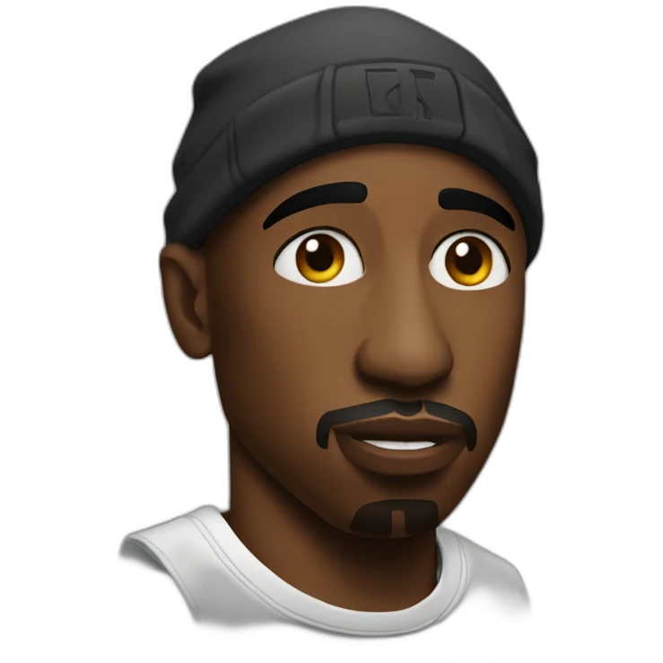 tupac emoji