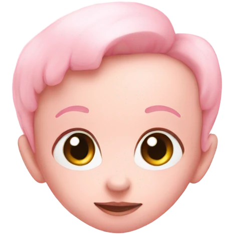 Baby pink heart  emoji