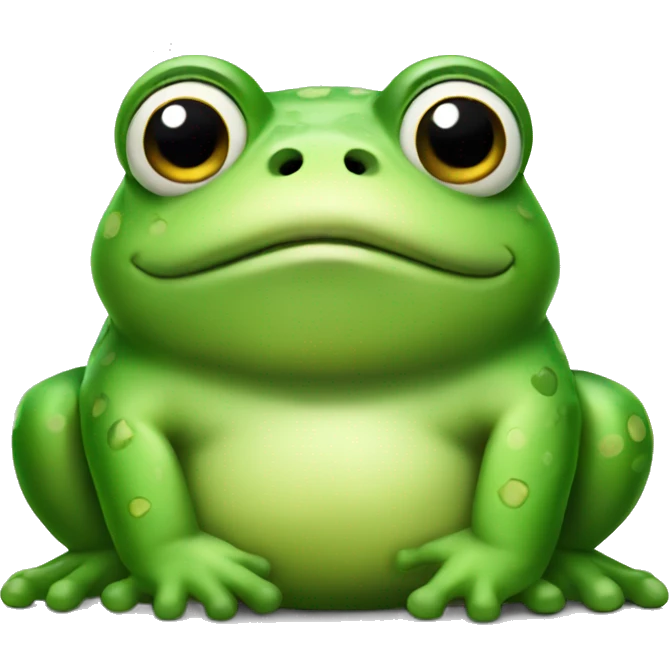 fat frog emoji