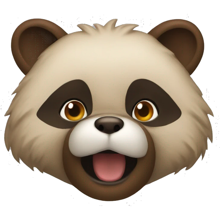 A tanooki  emoji