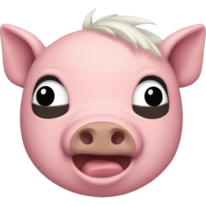 Puerco con sueño  emoji