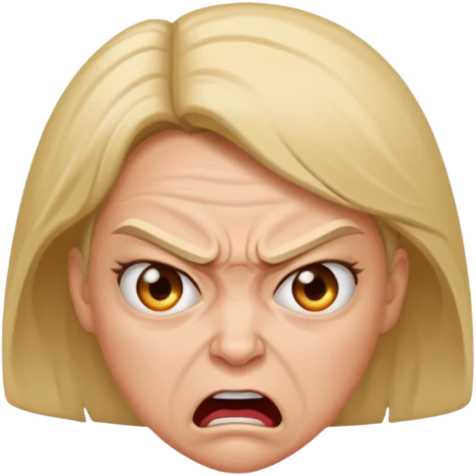 Mad mom emoji