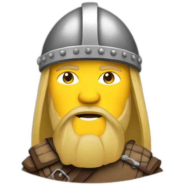 Haaland viking emoji