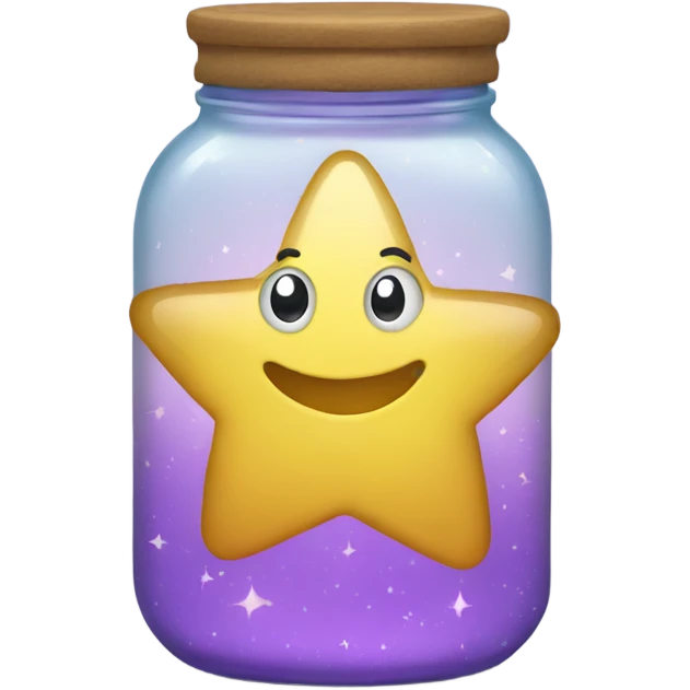 star filled jar emoji