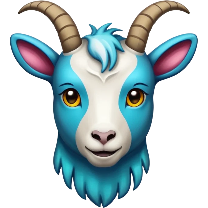 make a graffiti sticker that says GOAT emoji