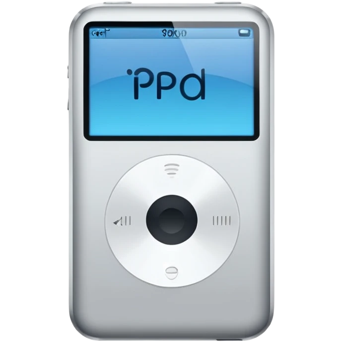 ipod
 emoji