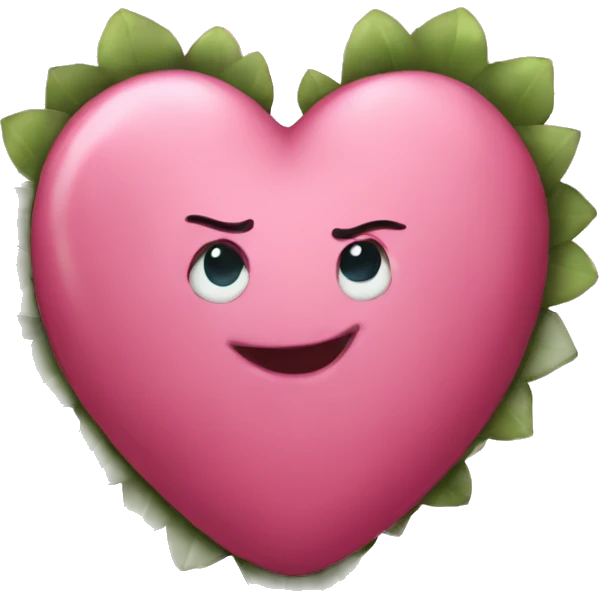 Corazon rosa emoji