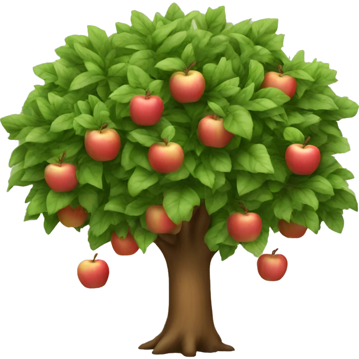 Apple tree emoji