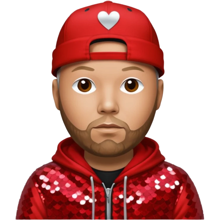 Fred Durst with red sequin outfit emoji