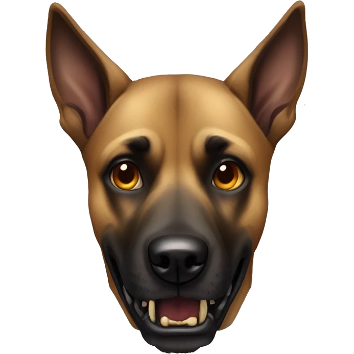 zombie-monster-malinois dog emoji