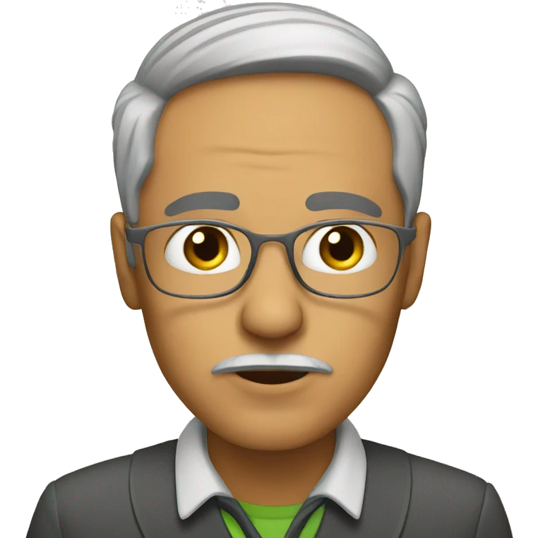 Drained teacher emoji