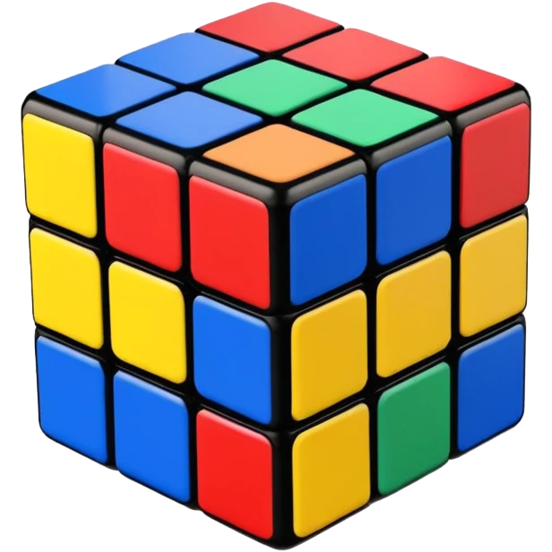 Rubiks cube emoji