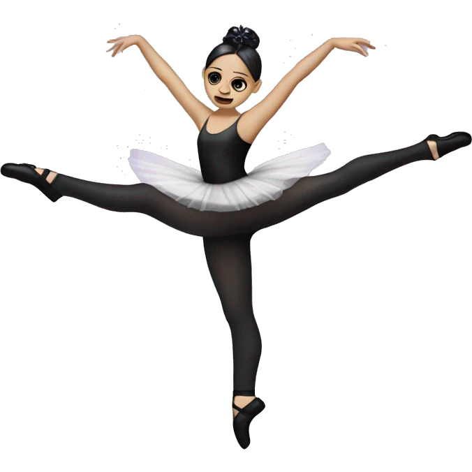 Goth ballerina  emoji