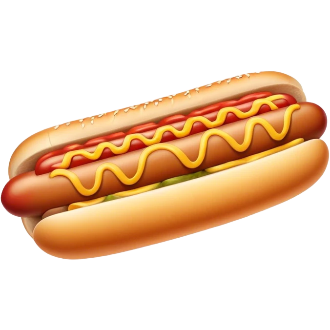 one hotdog emoji