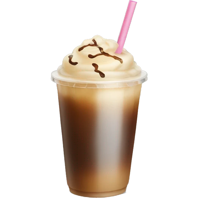 Iced coffee  emoji