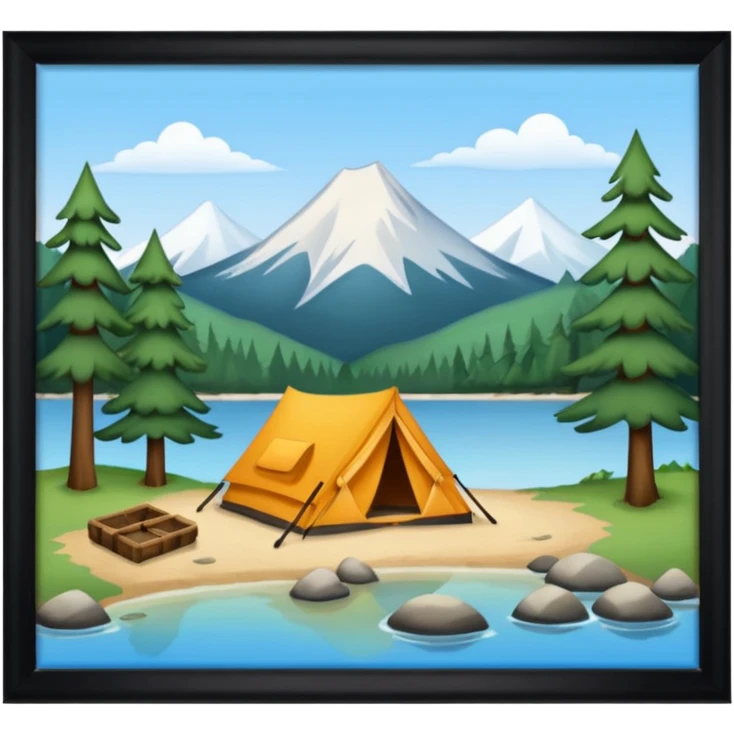 Tripp lake camp emoji